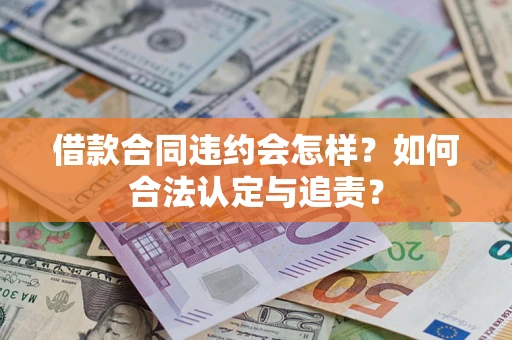 北京借款合同违约会怎样？如何合法认定与追责？